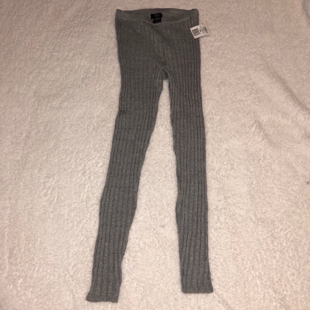 Thick Rib-Knit Leggings